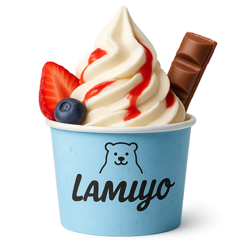 Tarrina de yogur helado Lamiyo